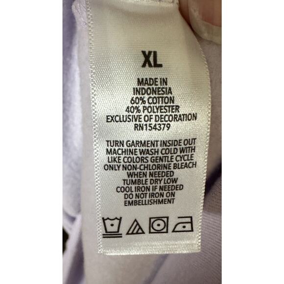 NWT Aeropostale Size XL Hoodie Sweatsuit Set Joggers Lilac Purple - Picture 6 of 7